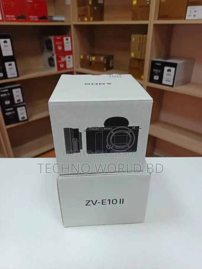 Sony ZV-E10 II Camera Body Black - Techno World BD