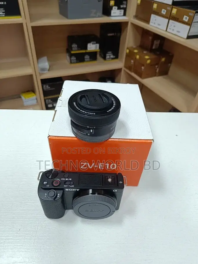 Sony ZV-E10 Kit 16-50mm Camera (Black) - Techno World BD