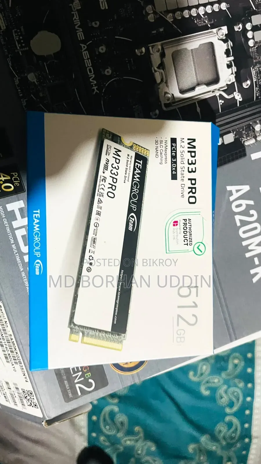 New Desktop Computer ASUS 16GB SSD 500GB