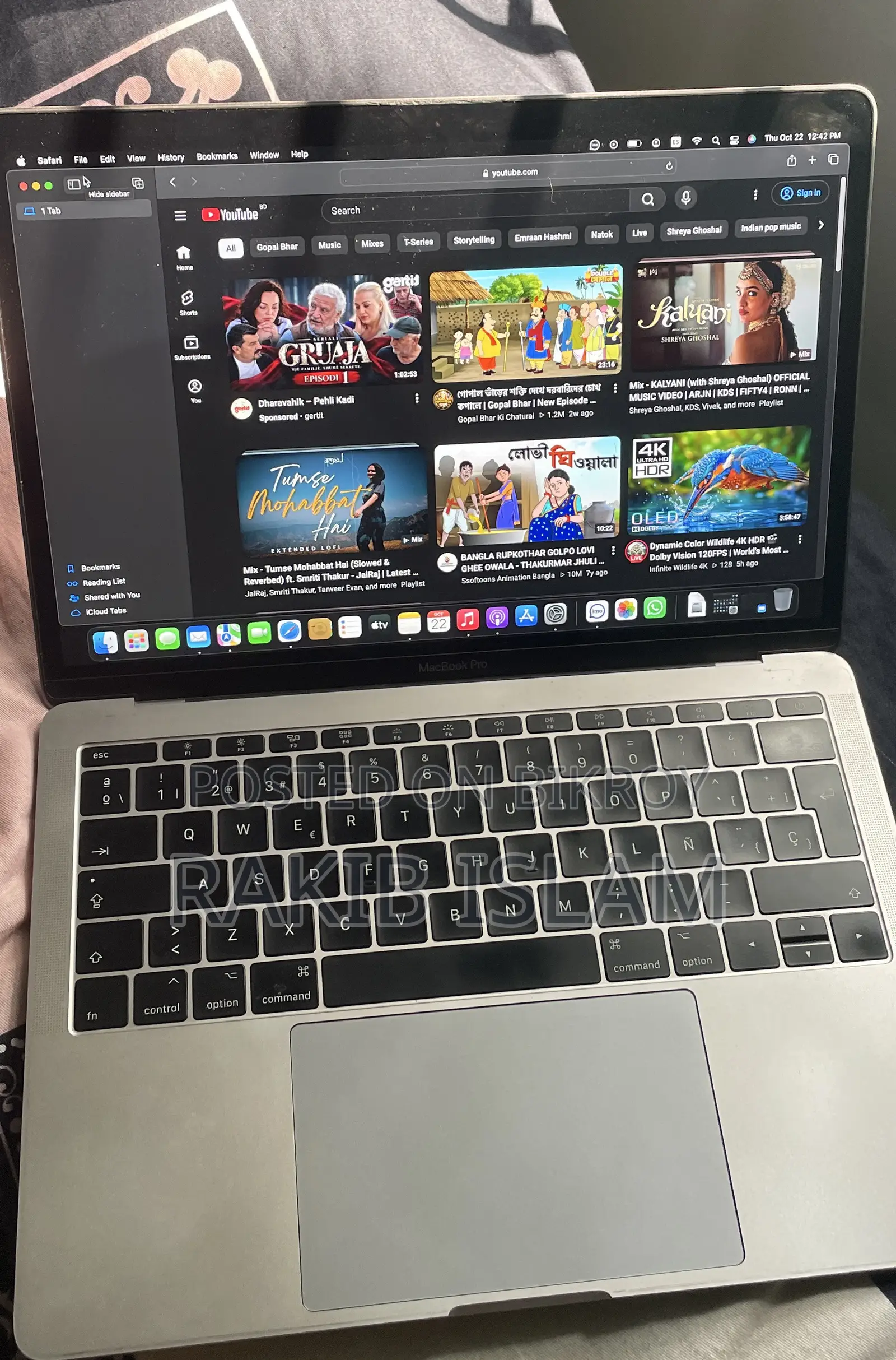 Laptop Apple MacBook Air 2017 16GB Intel Core i7 SSD 512GB