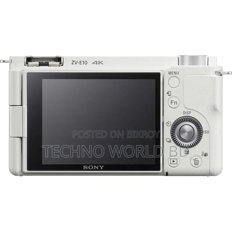 Sony ZV-E10 Kit 16-50mm (White) - Techno World BD
