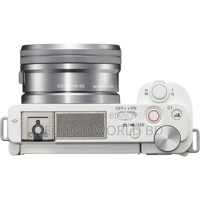 Sony ZV-E10 Kit 16-50mm (White) - Techno World BD