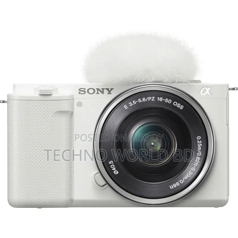 Sony ZV-E10 Kit 16-50mm (White) - Techno World BD