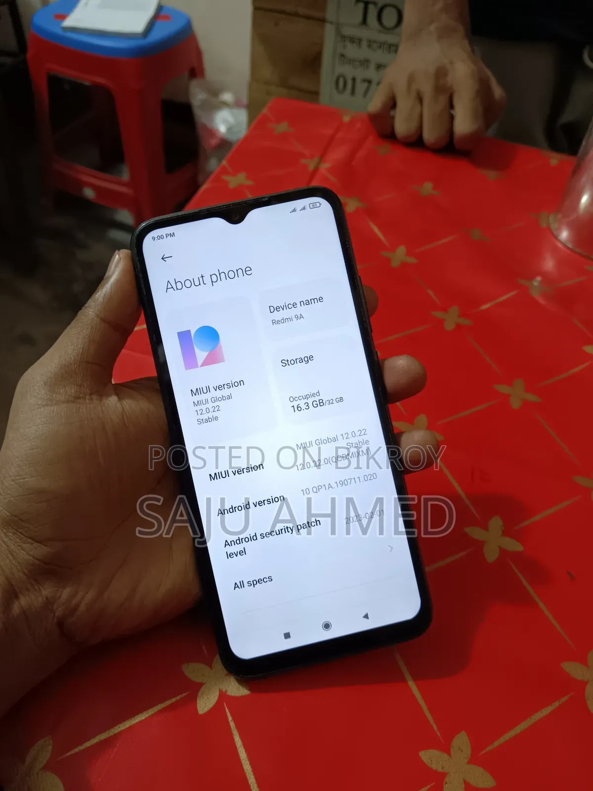 Xiaomi Redmi 9A 32 GB Black