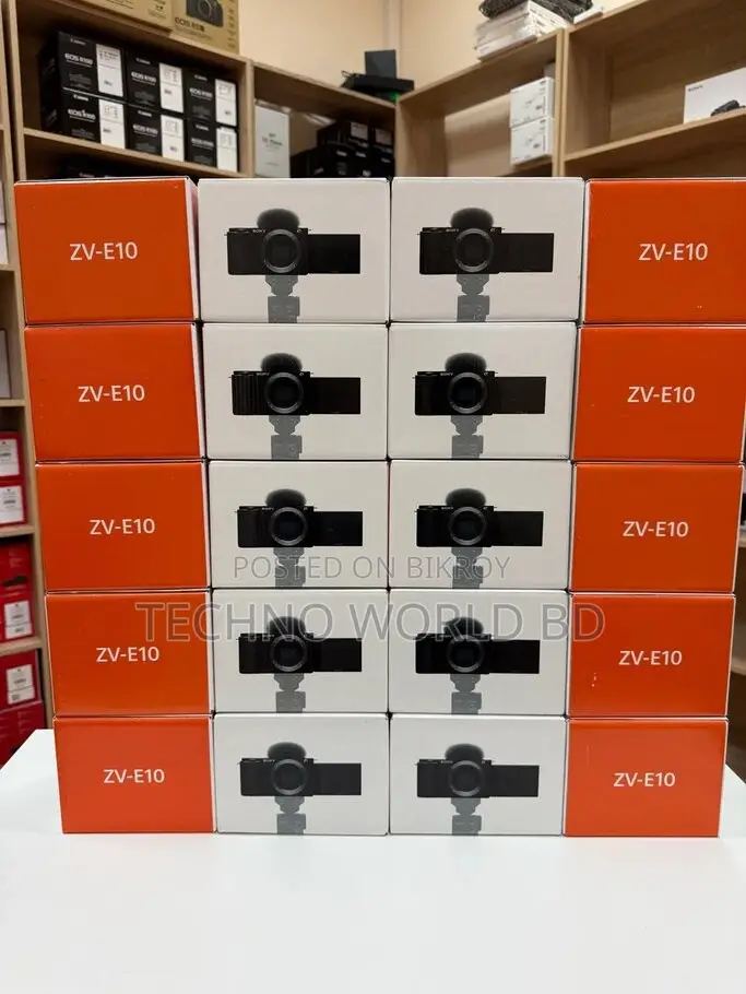 Sony ZV-E10 Kit 16-50mm (White) - Techno World BD