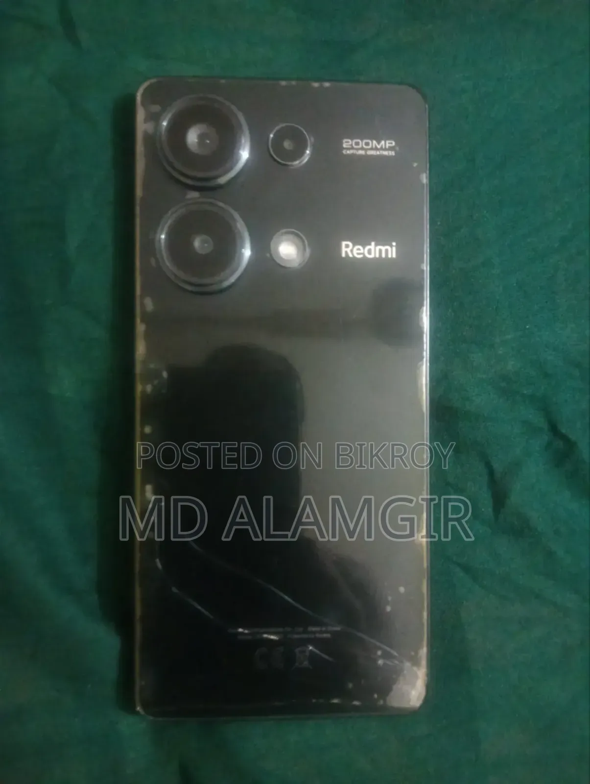 শাওমি রেডমি নোট ১৩ প্রো ২৫৬ জিবি ব্ল্যাক