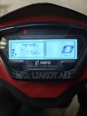 হিরো জুম ১১০ এক্সটেক ২০২৫ রেড