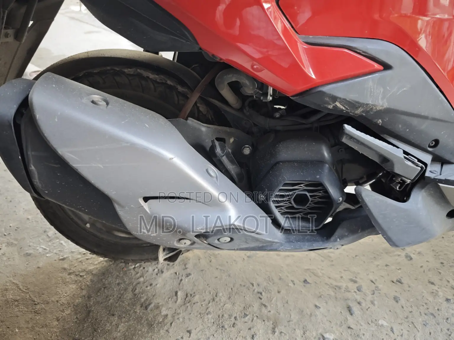 হিরো জুম ১১০ এক্সটেক ২০২৫ রেড