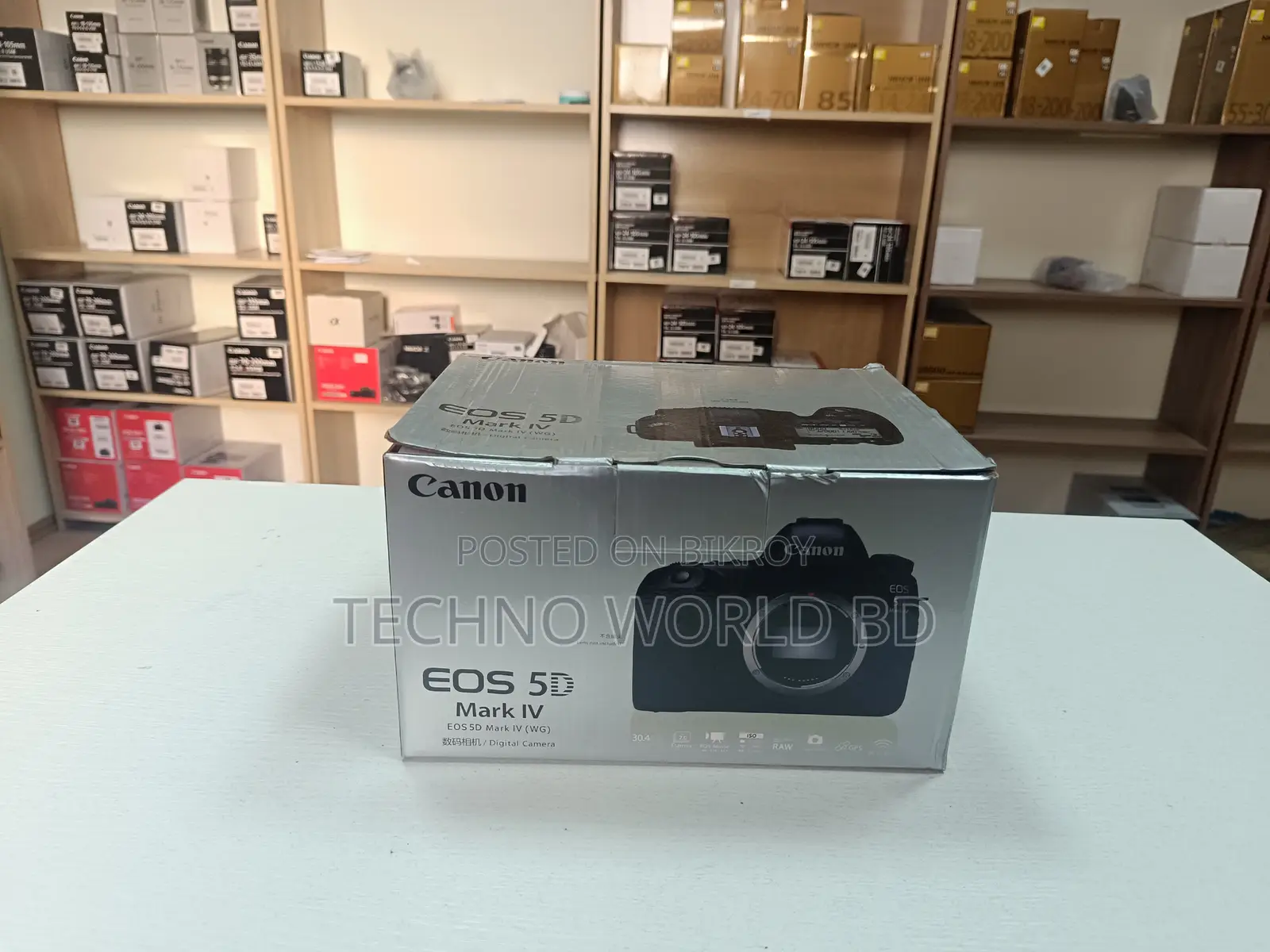 Canon EOS 5D Mark IV DSLR Camera Body - Techno World BD