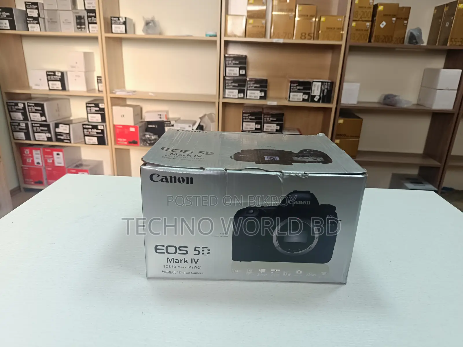 Canon EOS 5D Mark IV DSLR Camera Body - Techno World BD