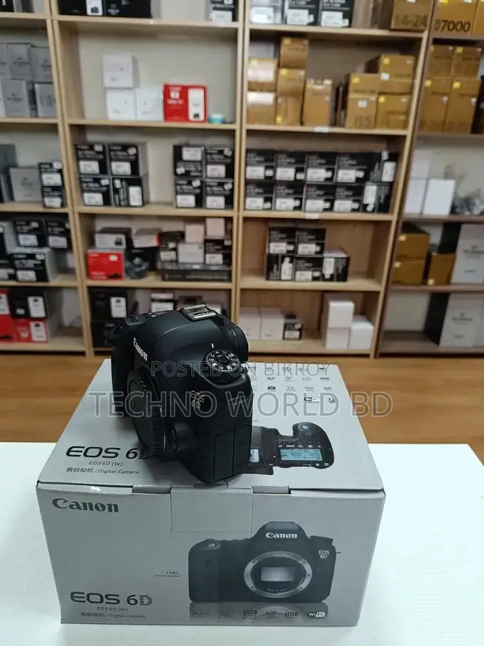Canon EOS 6D DSLR Camera Body - Techno World BD