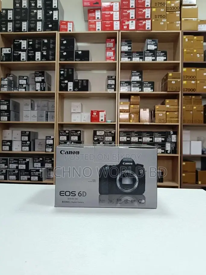 Canon EOS 6D DSLR Camera Body - Techno World BD