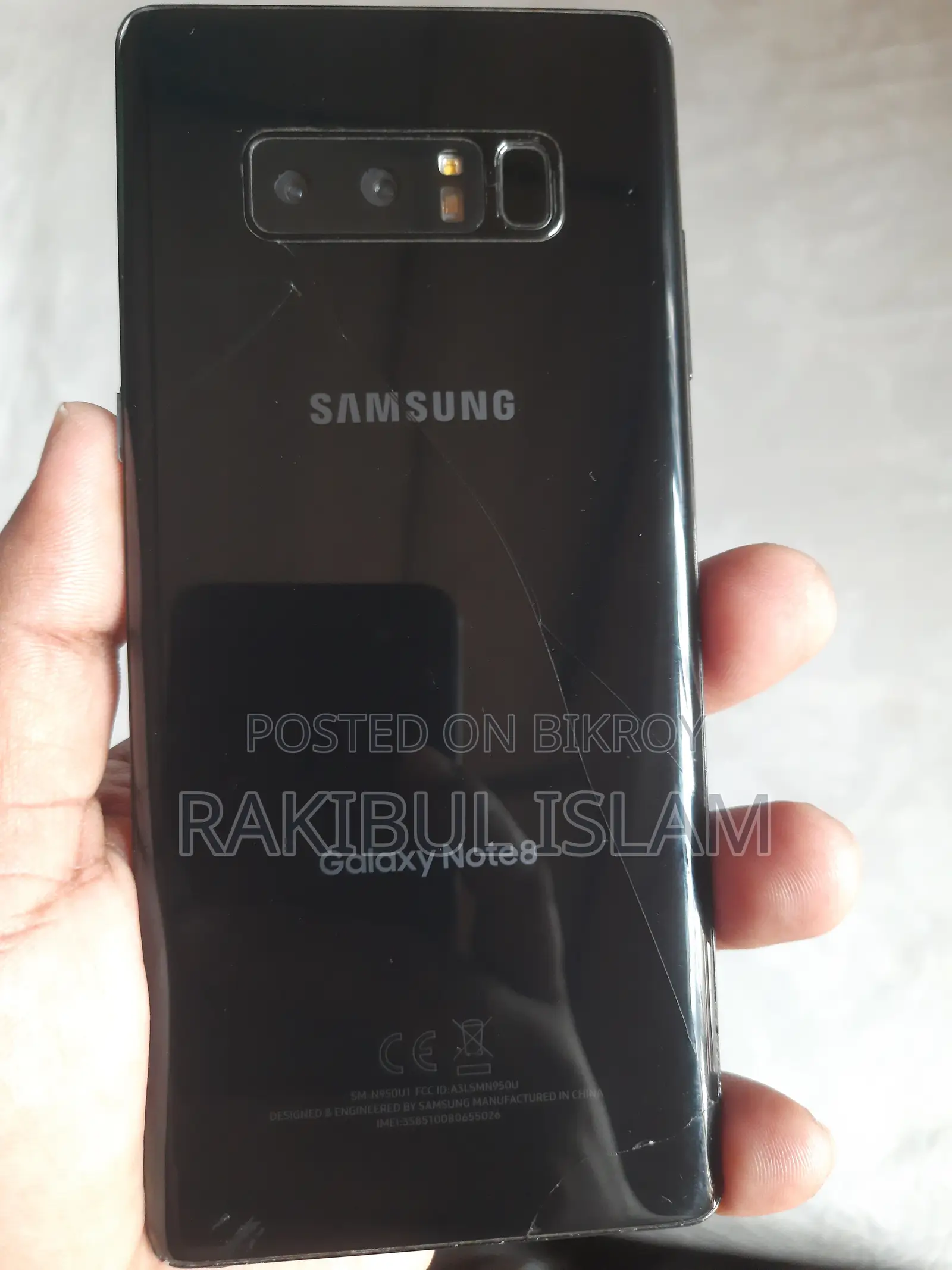 Samsung Galaxy Note 8 64 GB Black