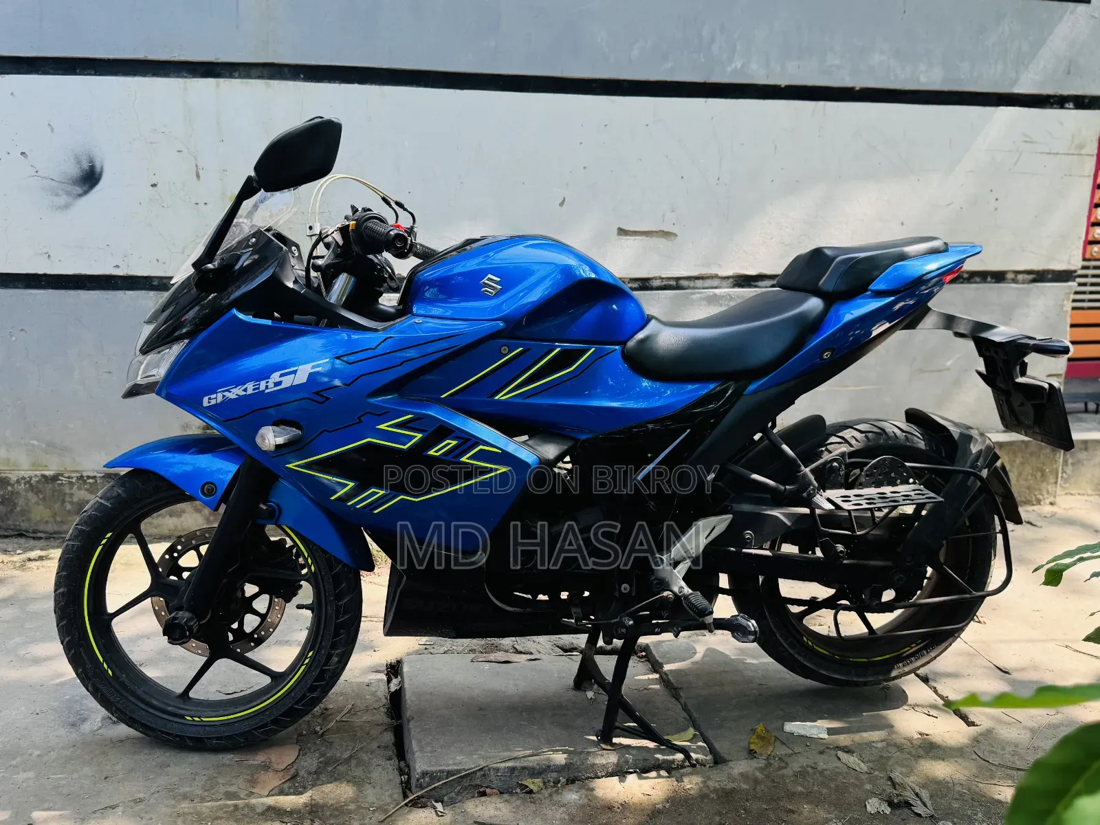 Suzuki Gixxer SF 2024 Blue