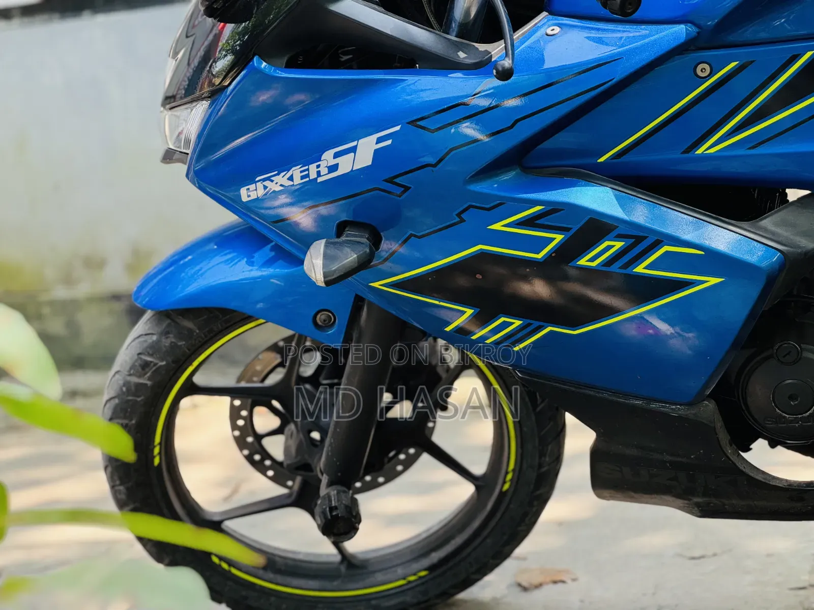 Suzuki Gixxer SF 2024 Blue