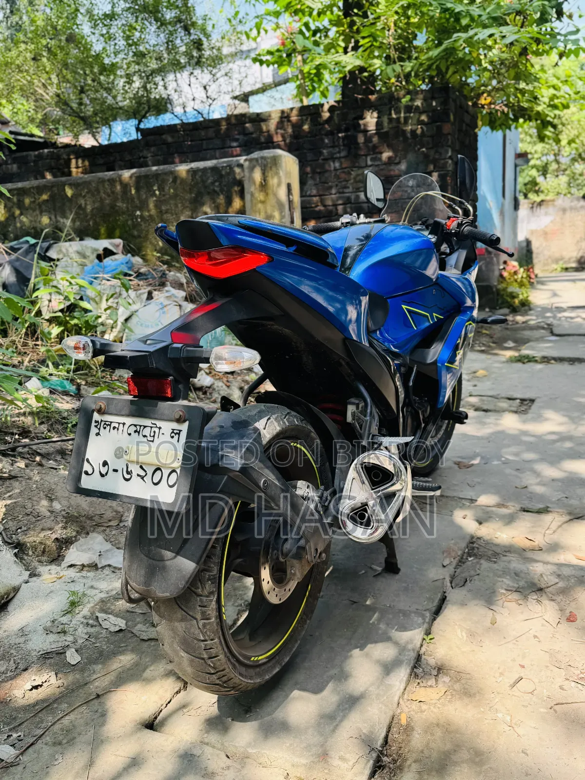 Suzuki Gixxer SF 2024 Blue