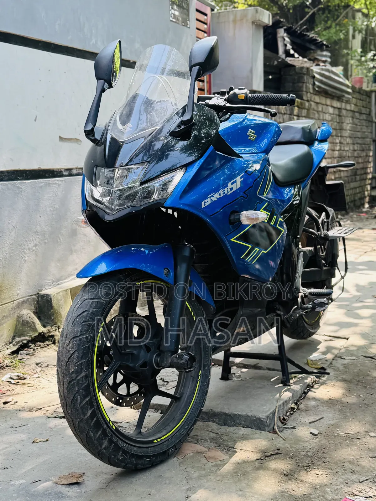 Suzuki Gixxer SF 2024 Blue