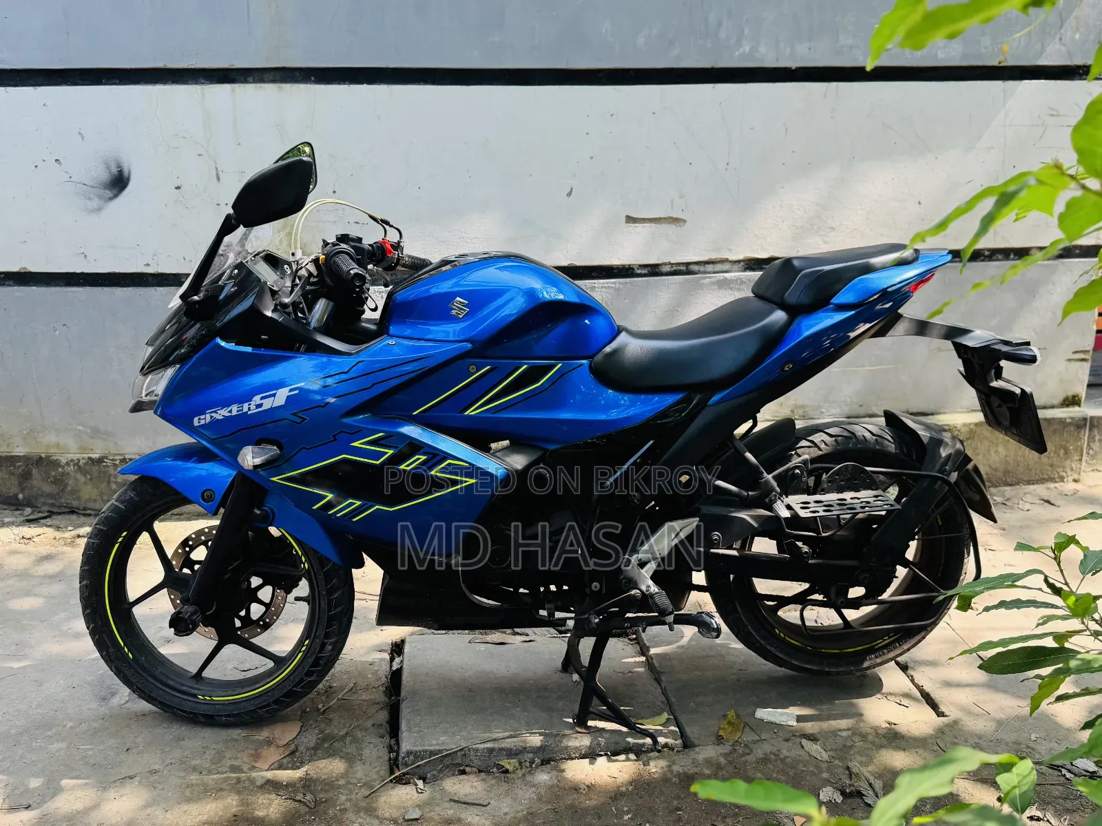 Suzuki Gixxer SF 2024 Blue