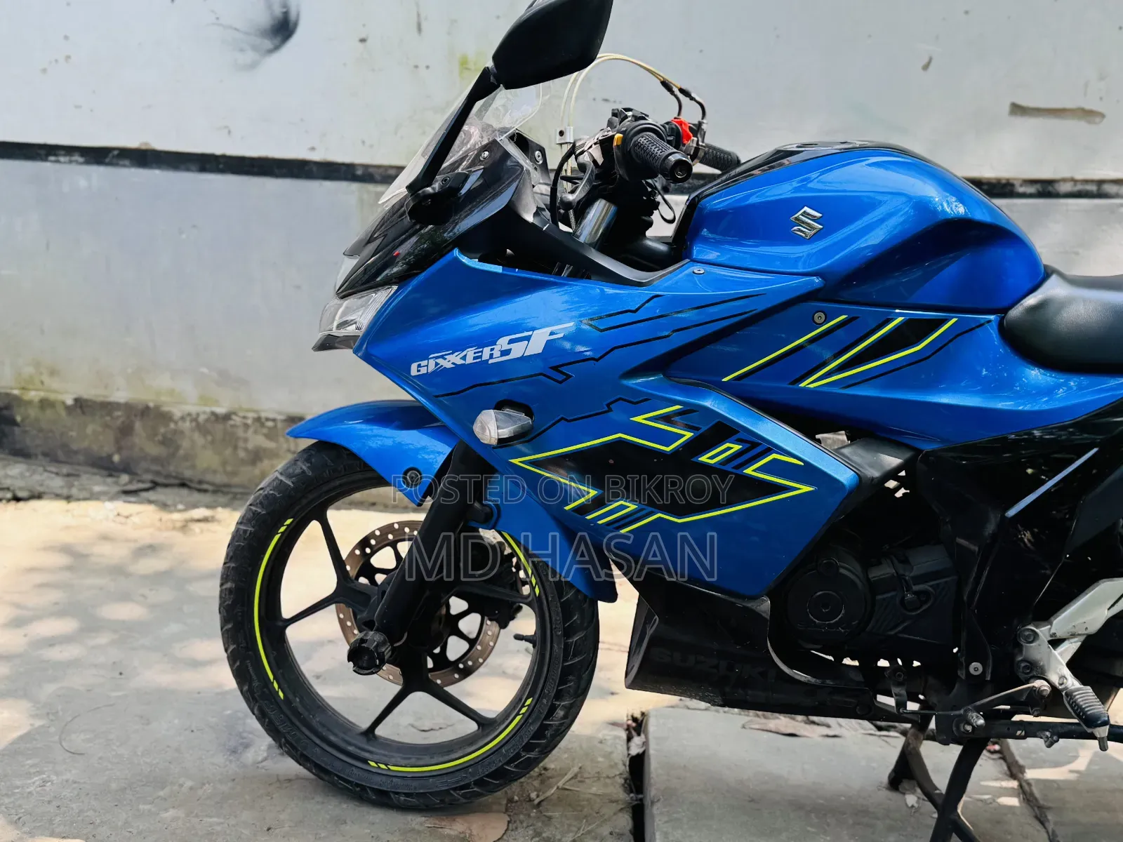 Suzuki Gixxer SF 2024 Blue