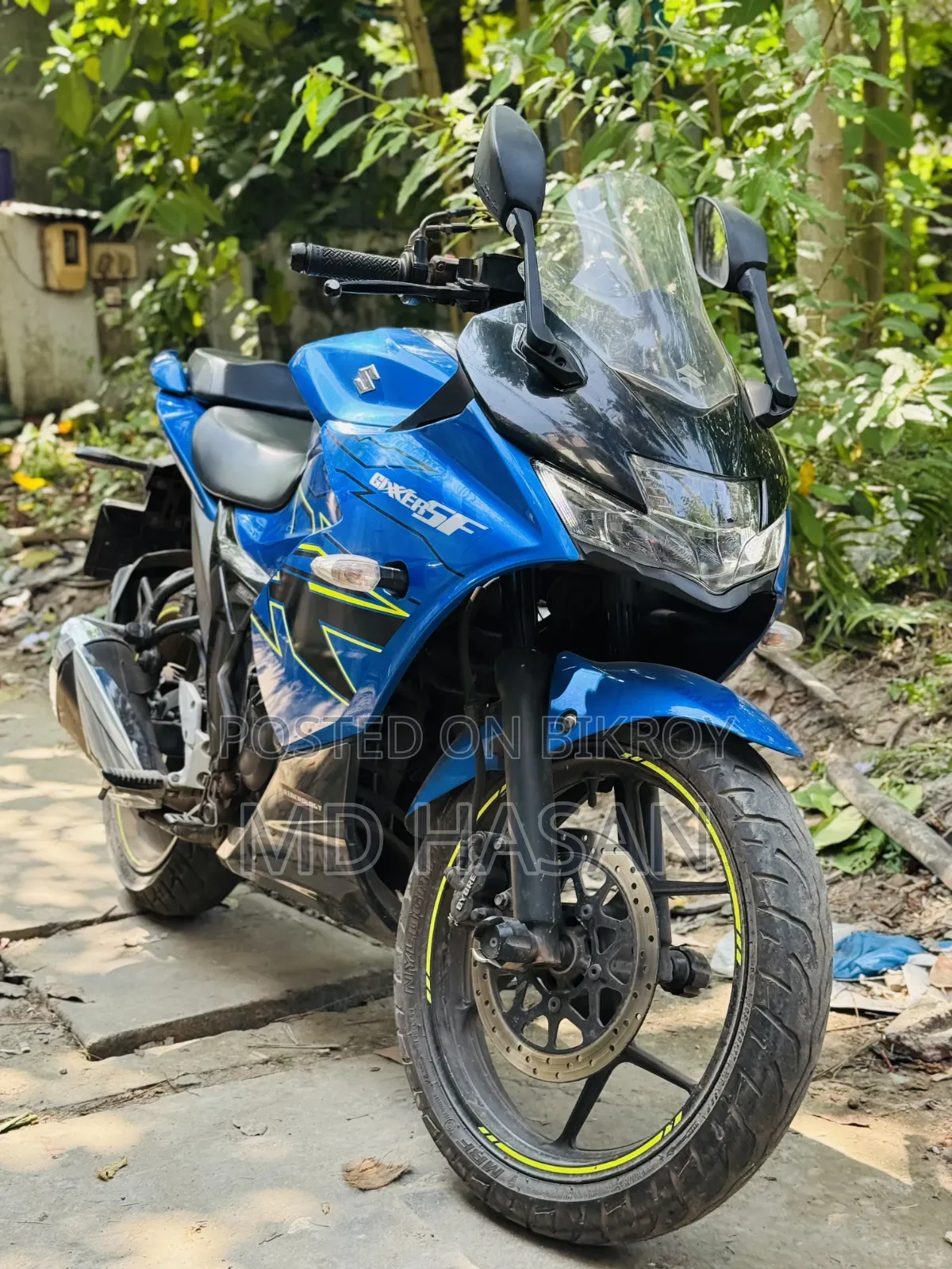 Suzuki Gixxer SF 2024 Blue