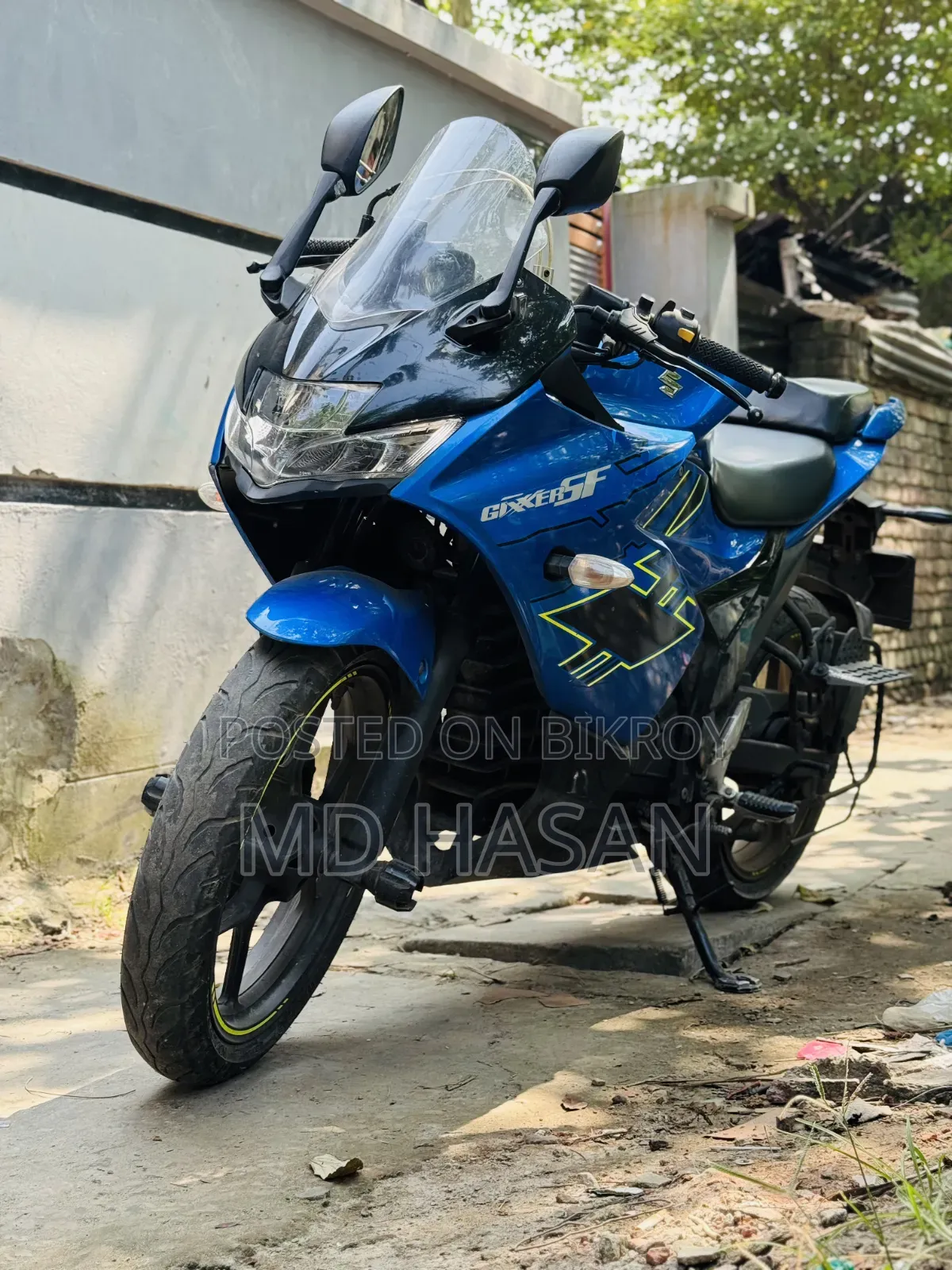 Suzuki Gixxer SF 2024 Blue