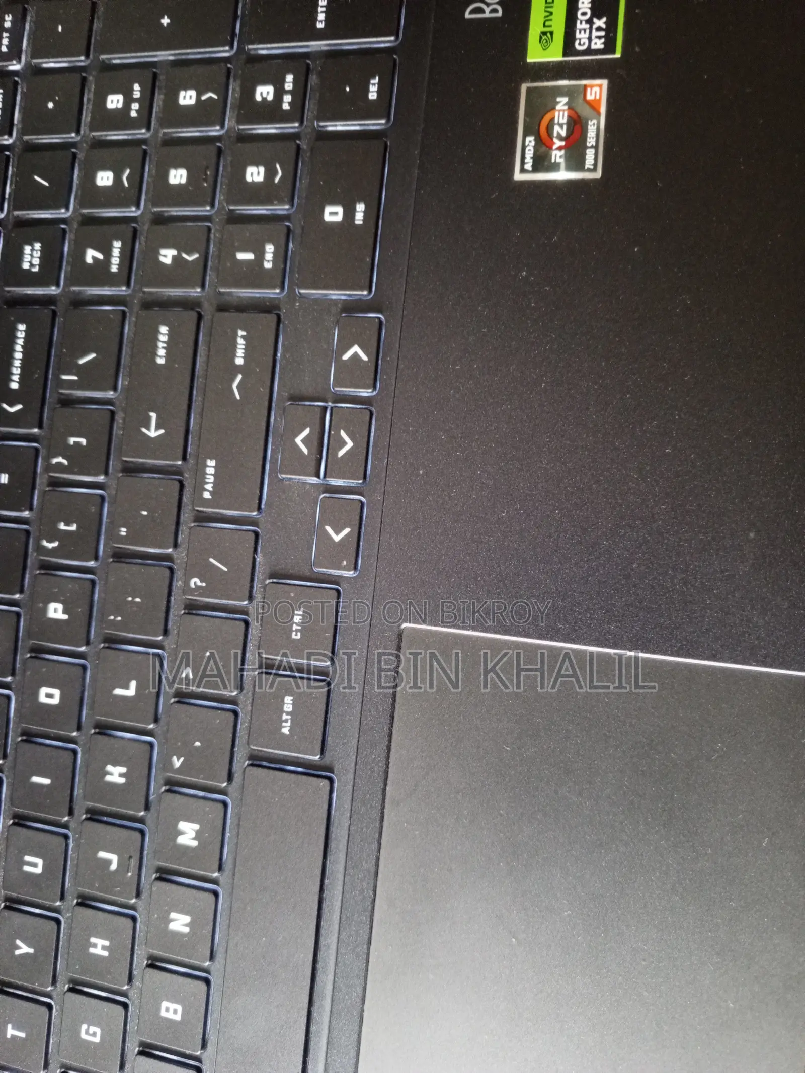 Laptop HP Victus 15 16GB AMD Ryzen 5 SSD 500GB