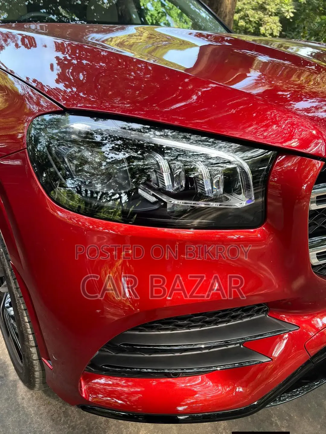 Mercedes-Benz GLS-Class GLS 400d 2022 Red