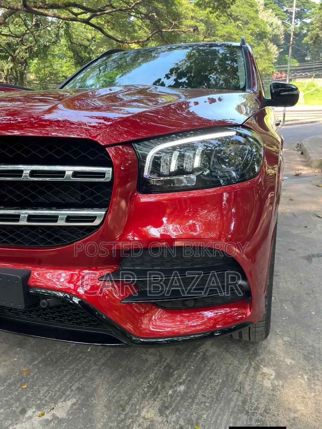 Mercedes-Benz GLS-Class GLS 400d 2022 Red