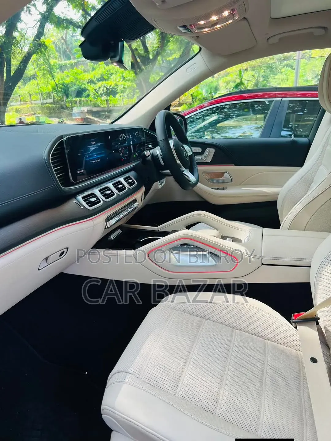 Mercedes-Benz GLS-Class GLS 400d 2022 Red