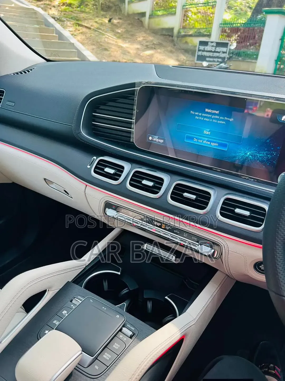 Mercedes-Benz GLS-Class GLS 400d 2022 Red