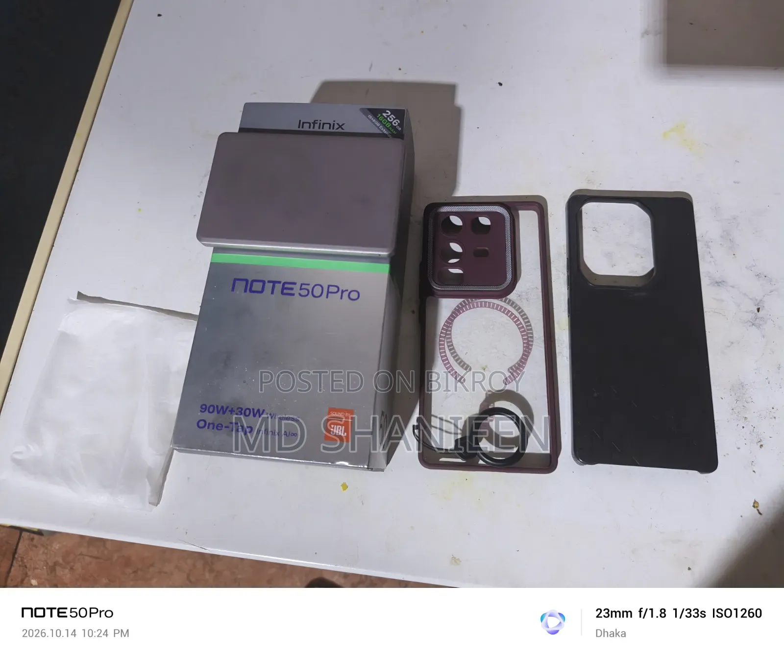 Infinix Note 50 Pro 4G 256 GB Black