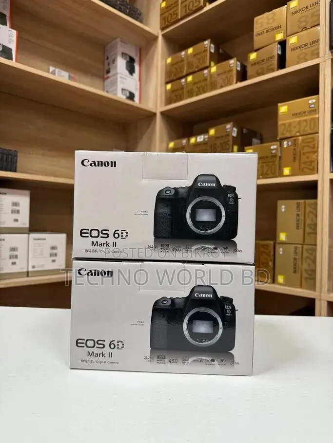 Canon EOS 6D Mark II DSLR Camera Body - Techno World BD