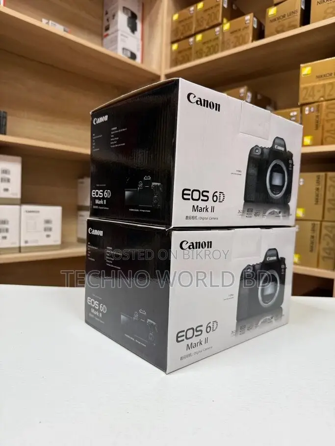 Canon EOS 6D Mark II DSLR Camera Body - Techno World BD