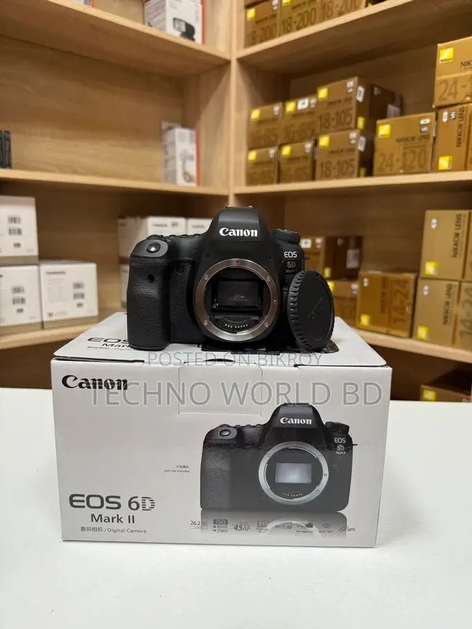 Canon EOS 6D Mark II DSLR Camera Body - Techno World BD
