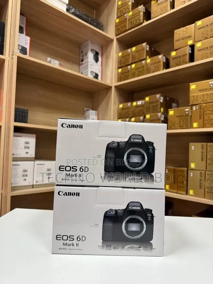 Canon EOS 6D Mark II DSLR Camera Body - Techno World BD