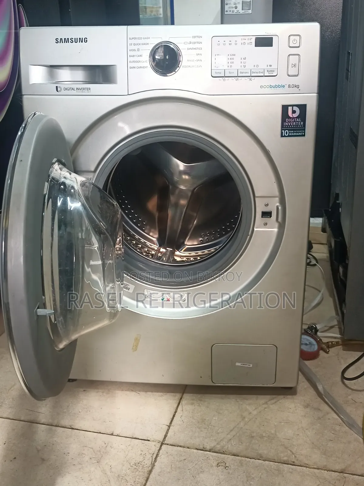 Digital Inverter Samsung 8 KG Washing Machine for Sale
