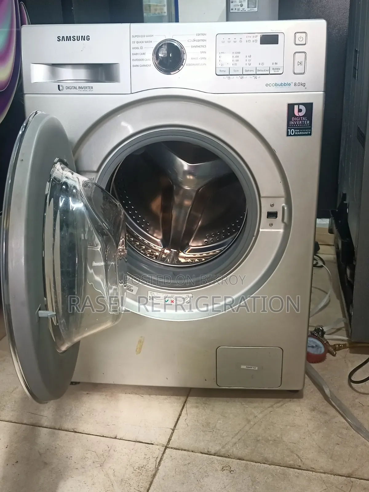 Digital Inverter Samsung 8 KG Washing Machine for Sale