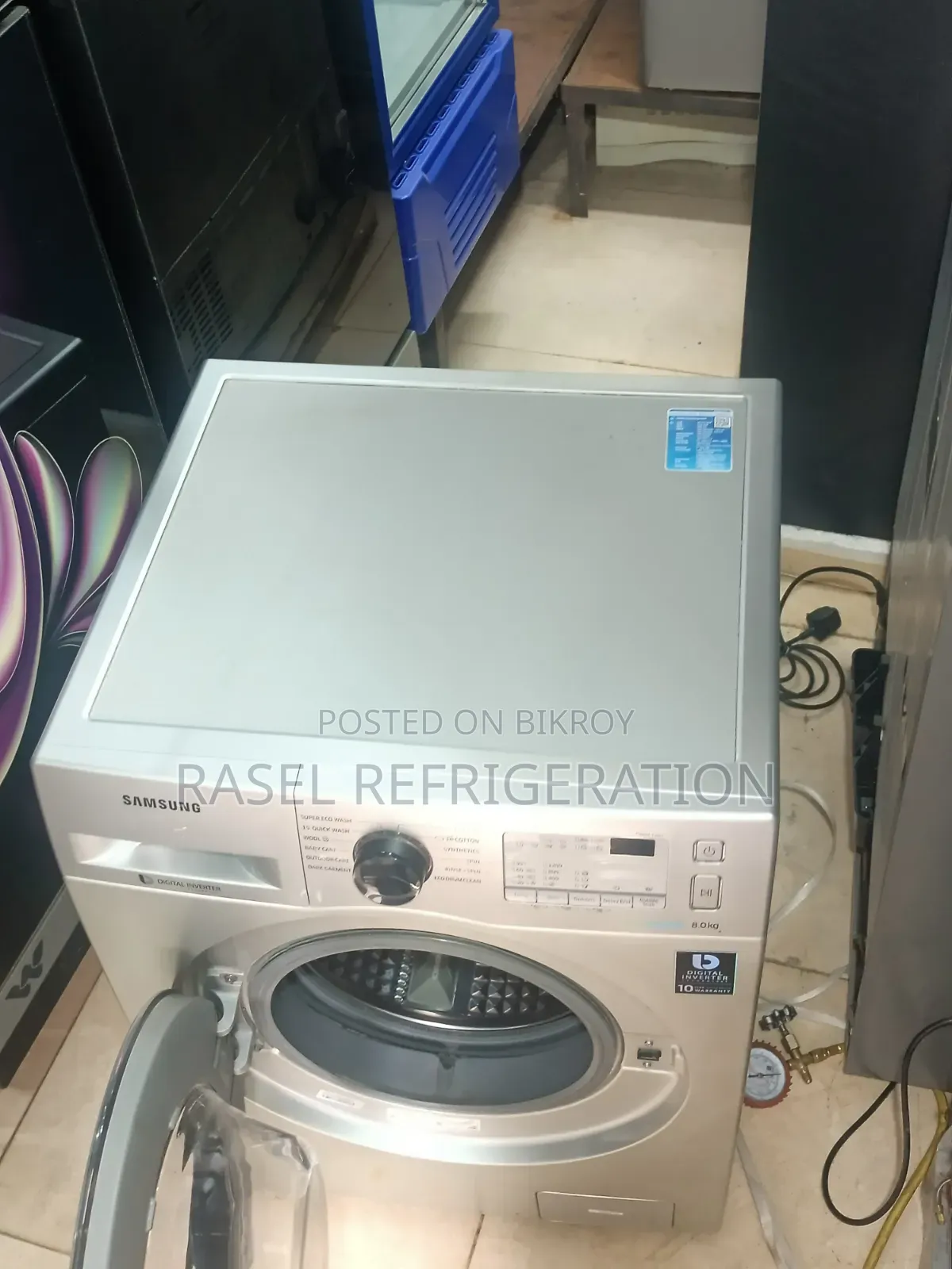 Digital Inverter Samsung 8 KG Washing Machine for Sale