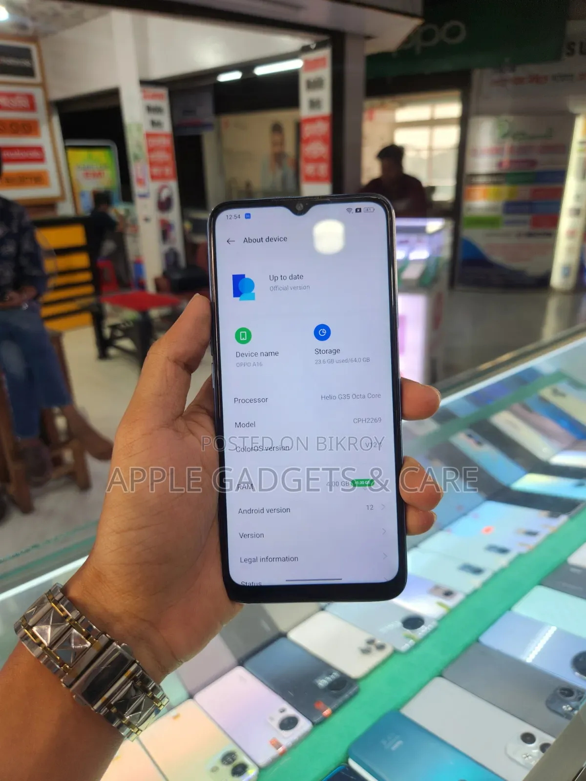 Oppo A16 64 GB Blue