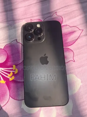 অ্যাপল আইফোন ১৪ প্রো ম্যাক্স ২৫৬ জিবি ব্ল্যাক