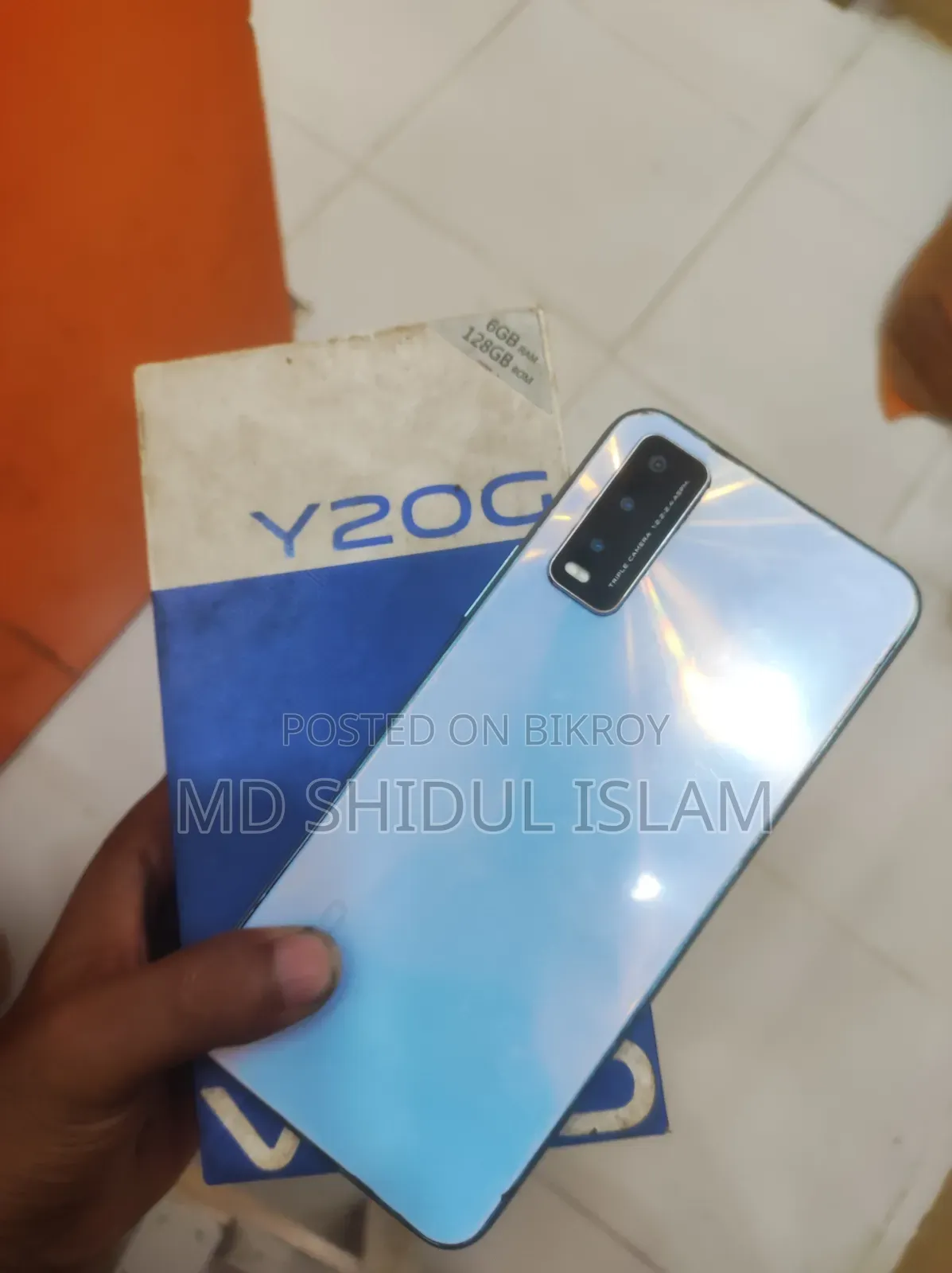 Vivo Y20G 128 GB White