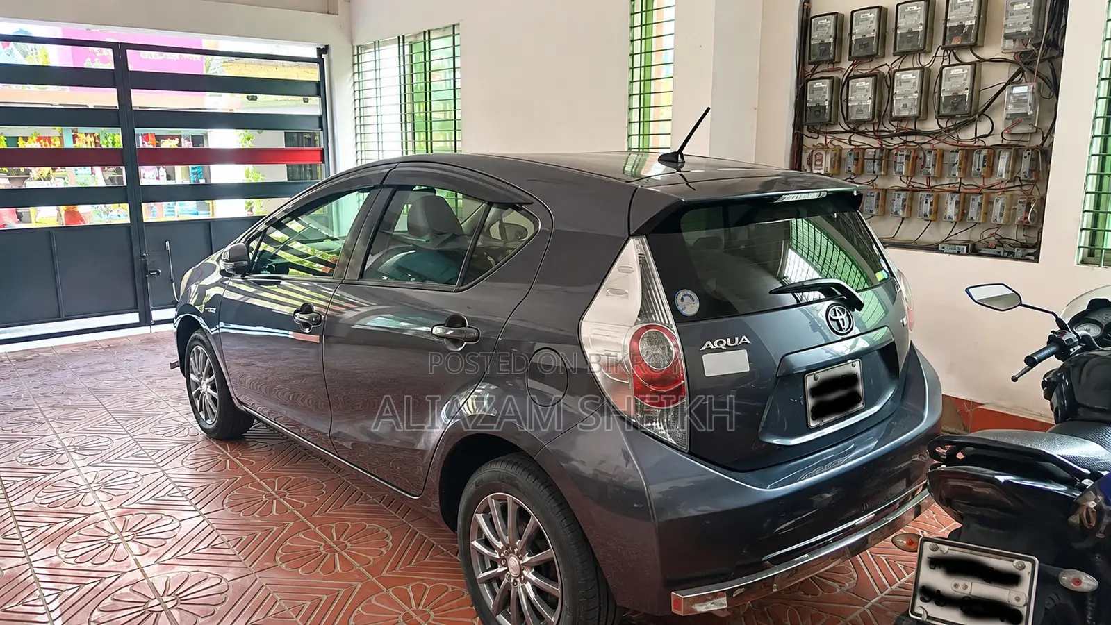 Toyota Aqua S 2014 Gray