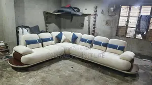 5 Seater L Shape Sofa Set