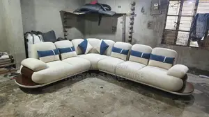 5 Seater L Shape Sofa Set