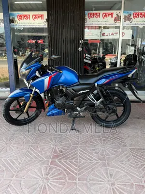 টিভিএস আপাচে আরটিআর ১৬০ ২ভি ২০১৮ ব্লু