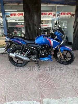 টিভিএস আপাচে আরটিআর ১৬০ ২ভি ২০১৮ ব্লু