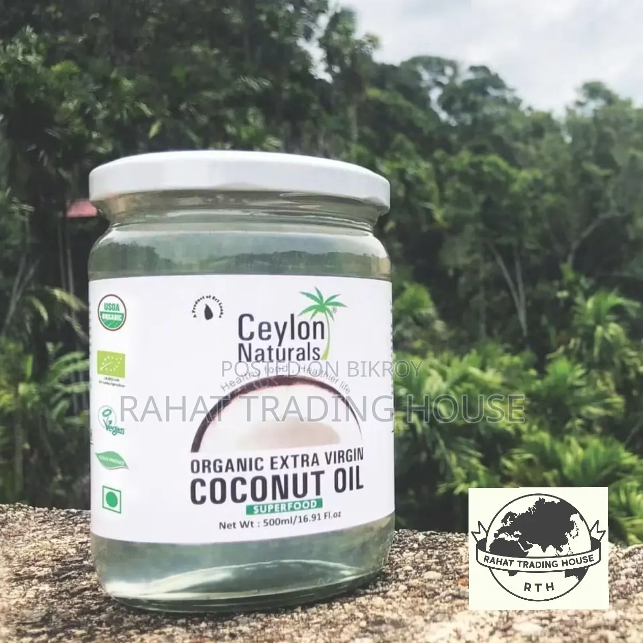 Organic Extra Virgin Coconut Oil.