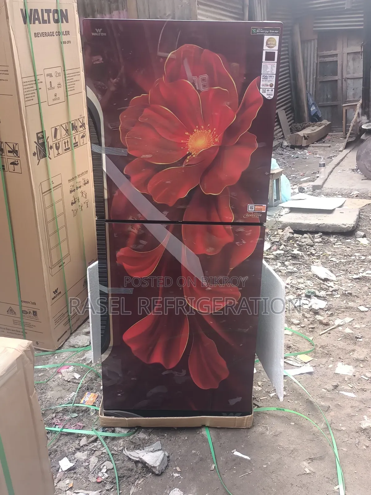 Counter WFK-3GO-GL-(inverter) model refrigerator at 34% discount.