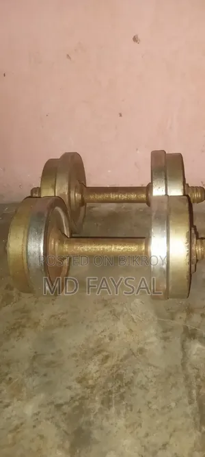 Will sell a pair of dumbbells // One is 12 kg each, 2 total 24 kg//