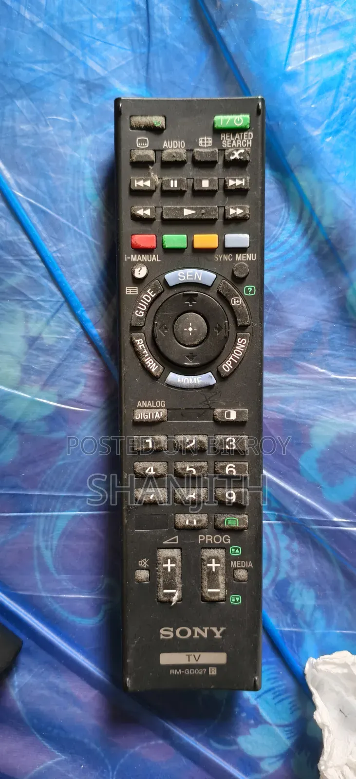 Sony Bravia TV Remote
